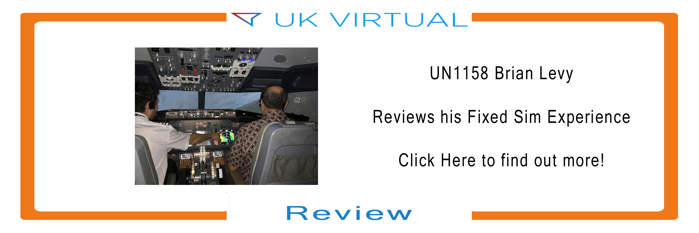 UNI1158 Brian – Fixed Flight Sim Experience