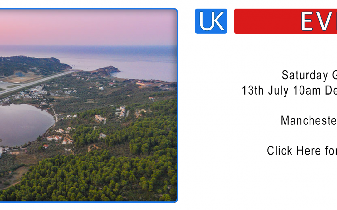 Group Flight – Manchester/Skiathos – Saturday 13th July