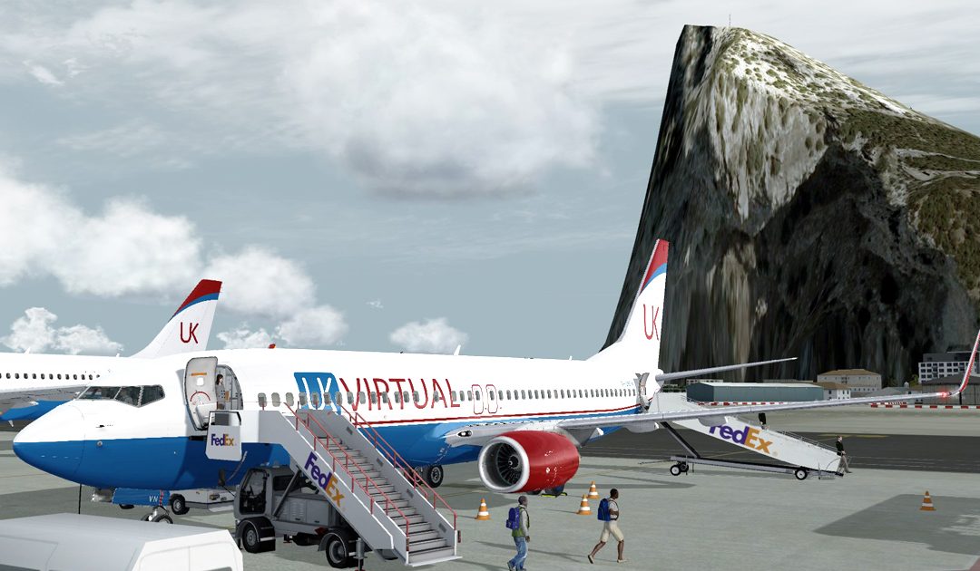 Group Flight ~ 07/09/2019 ~ Edinburgh to Gibraltar