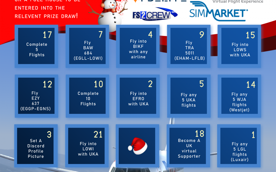 UK virtual Christmas Advent Calendar Competition