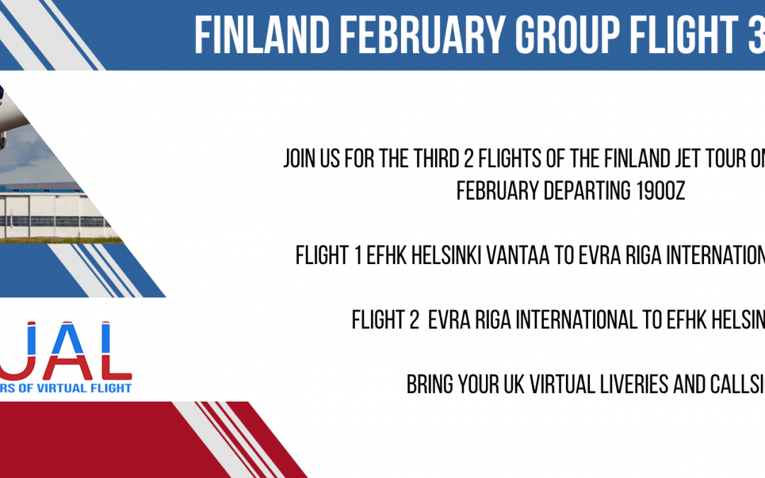 New Group Flight – 16/02/2022 19:00