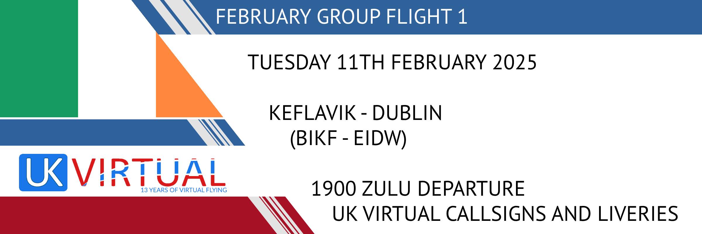 New Group Flight – 11/02/2025 19:00